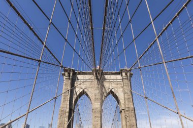 New York 'taki Brooklyn Köprüsü