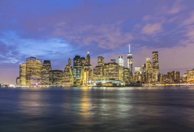 New York için panoramik gece 