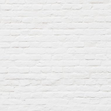 Beyaz tuğla duvar arkaplanı