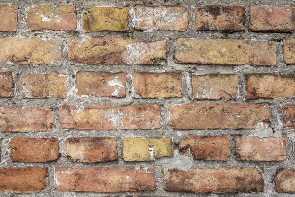 Background of old rotten brick wall — Stock Photo, Image