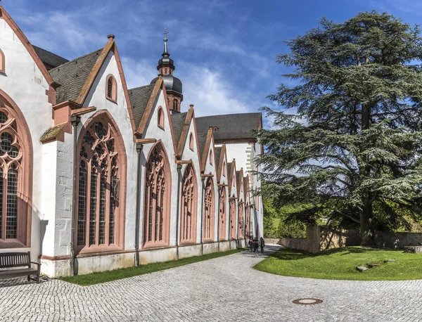 Blick auf das berühmte Kloster Eberbach in Deutschland — Stockfoto