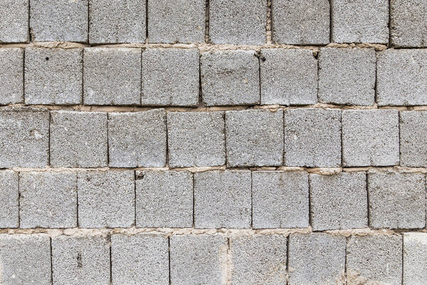 old grey building blocks