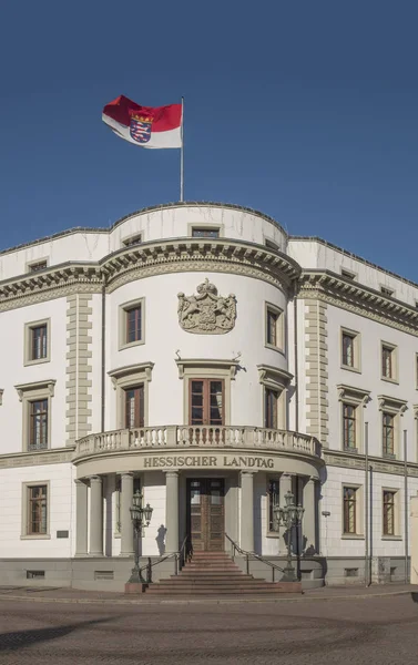 Parlamentet (Landtag) av Hessen i Wiesbaden — Stockfoto