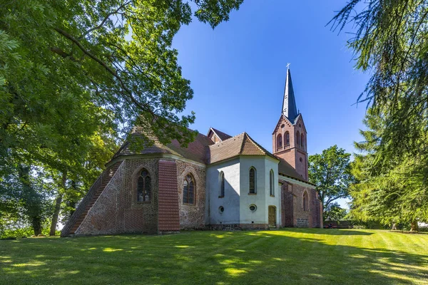 Usedom adasında, Krummin Kilisesi — Stok fotoğraf