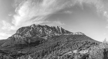 Mount sainte-victoire Provence, Cezanne dağ