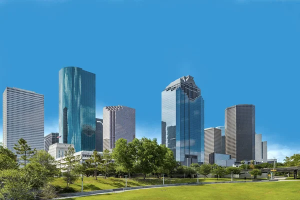 Skyline Houston, texas — Stok fotoğraf