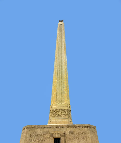 San jacinto-monumentet på en fin sommardag — Stockfoto