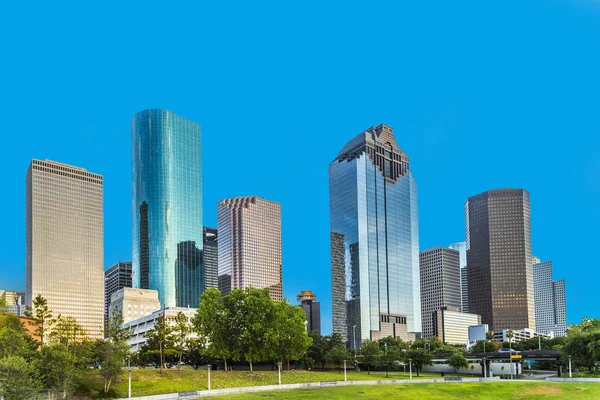 Panoramę z houston, texas — Zdjęcie stockowe