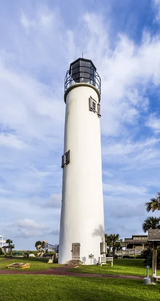 Lighthouse on the Gulf of Mexico in Eastpoint — Stock Photo, Image