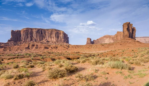 Vale Monumento Arizona Blick Auf Die Gigantischen Steinformationen Blick Von — Fotografia de Stock