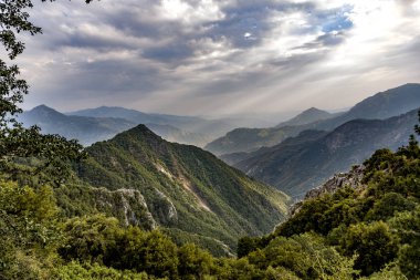 Günbatımı, Sequoia National Park