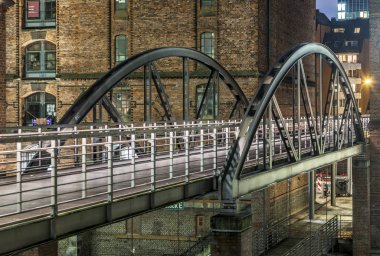 Speicherstadt Hamburg geceleri