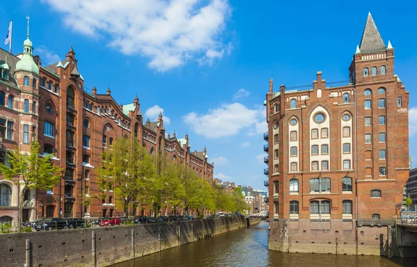 Speicherstadt ad Amburgo — Foto Stock