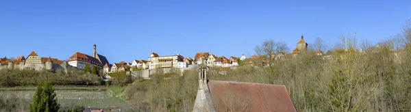 Visa till gamla staden Rothenburg ob der Tauber — Stockfoto