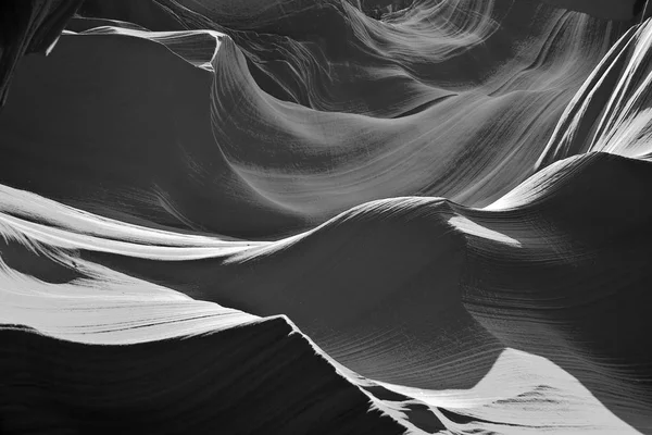 Formazione Arenaria Nel Antelope Canyon — Foto Stock