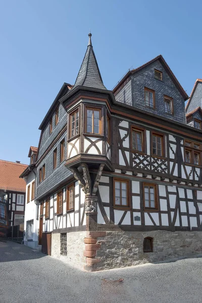 Casa con entramado de madera en Kronberg — Foto de Stock