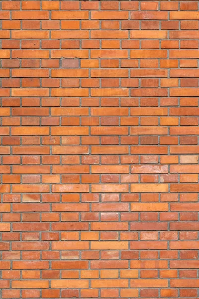 Fondo armónico de la pared de ladrillo en piedras de yeso rojo en ameri — Foto de Stock