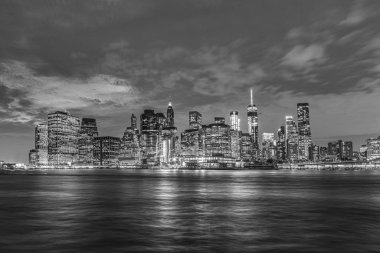 New York için panoramik gece 