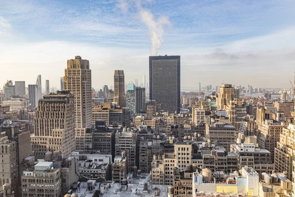 Uitzicht op skyline van Manhattan, New York — Stockfoto