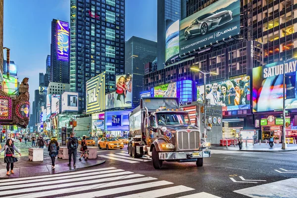 New York Usa Okt 2017 Neon Reclame Van Nieuws Merken — Stockfoto