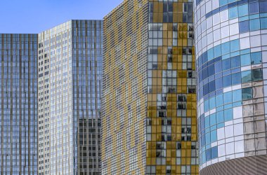 Cam cepheli gökdelen deseni