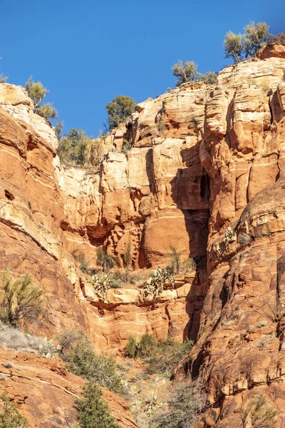 Malebné červené skály v parku Red Rock State — Stock fotografie