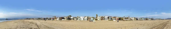 Manhattan Beach Usa Mar 2019 Γραφικά Παραλιακά Σπίτια Στον Παραλιακό — Φωτογραφία Αρχείου