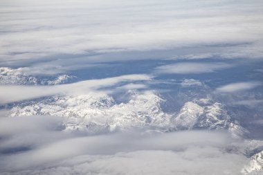 Pirenelerin havadan görünüşü, İspanya