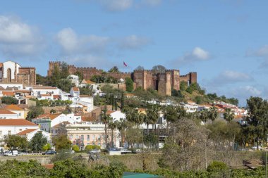 Silve, Algarve, Portekiz 'de güzel bir kale