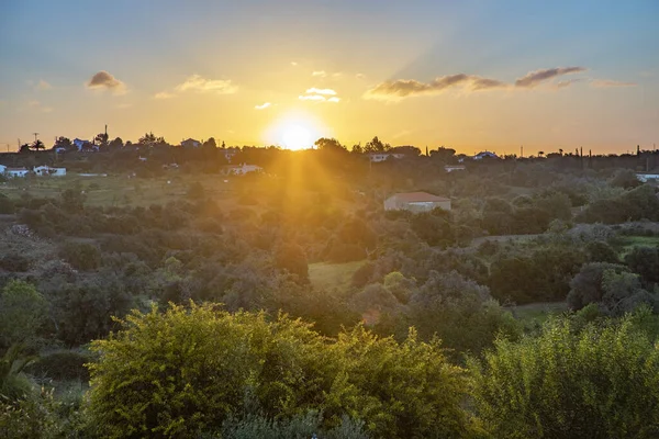 Scenic Landscape Lagoia Coast Algarve Portugal — Stock Photo, Image