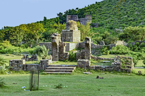 Fort Kankwari Parku Narodowym Sariska Indiach — Zdjęcie stockowe