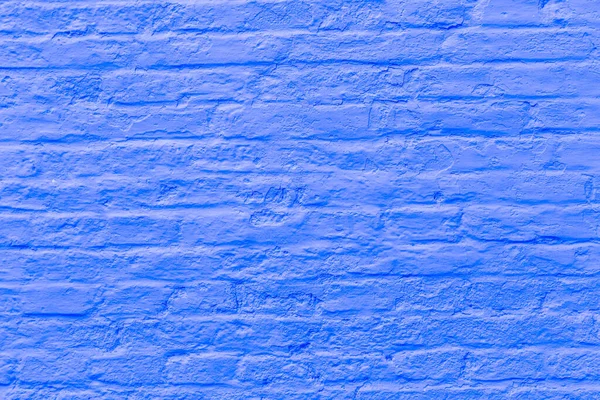 Vecchio Sfondo Armonico Muro Mattoni Blu — Foto Stock