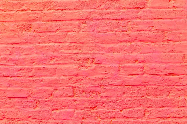 Oude Bakstenen Muur Achtergrond Rood — Stockfoto