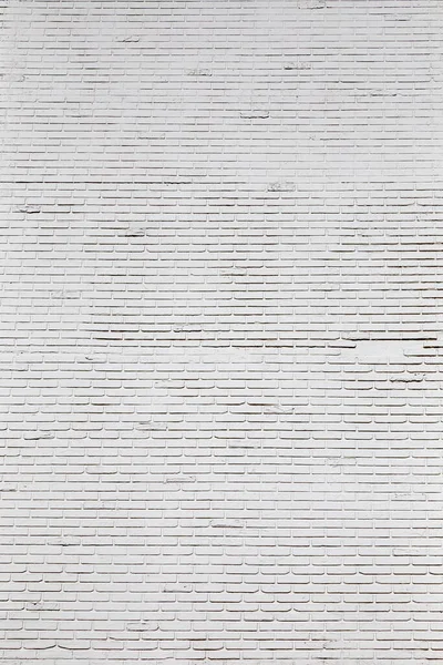 Harmonisch Patroon Van Witte Bakstenen Muur — Stockfoto