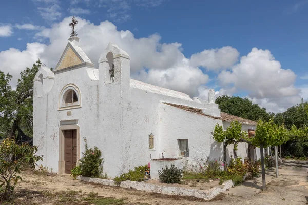 Okouzlující Kostel Alcantarilha Pro Patron Saint Sebastiao Portugalsko — Stock fotografie