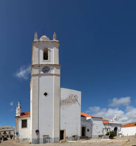 Vacker Utsikt Över Kyrkan Byn Alcantarilha Portugal Algarve Regionen — Stockfoto