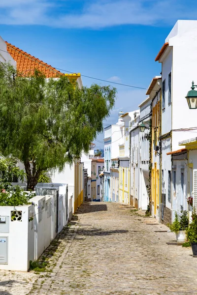 Narrow Alleys Ferragudo Algarve Portugal Europe — Stock Photo, Image