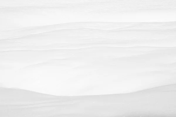Vzor Sněhu Národním Parku Sequoia Měkkými Křivkami — Stock fotografie