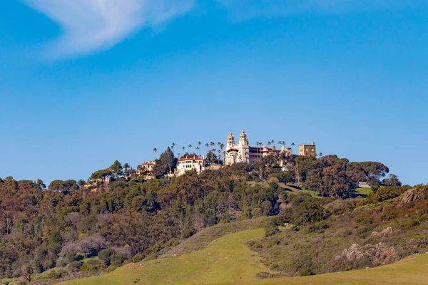 Hrad Hurst Kalifornii San Simeonu — Stock fotografie