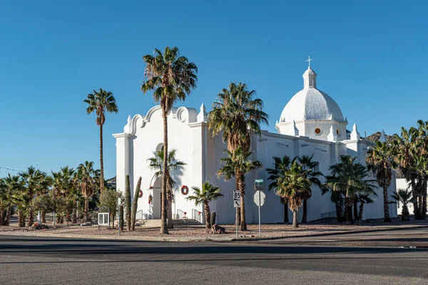 Famous Church Ajo Townside Historic District — Stock Photo, Image