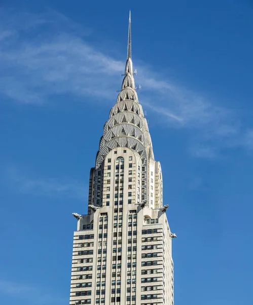 New York États Unis Sep 2013 Façade Bâtiment Chrysler New — Photo