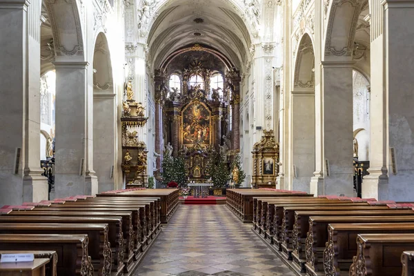 Praga República Checa Enero 2020 Catedral San Clemente Una Iglesia — Foto de Stock