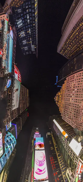 New York Usa October 2015 Times Square Featured Broadway Theaters — Stock Photo, Image