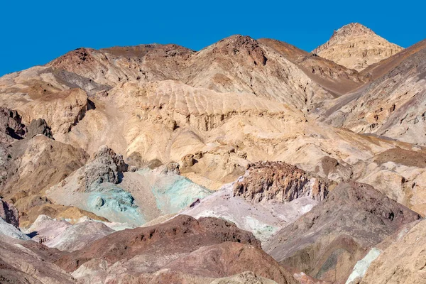 Formazione Rocciosa Scenica Tavolozza Degli Artisti Nella Death Valley Usa — Foto Stock