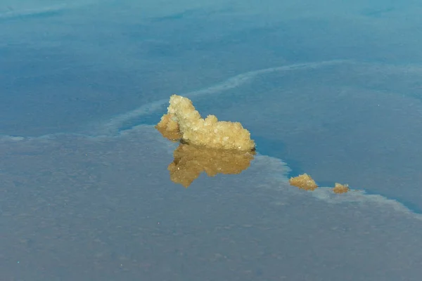 Detail Soil Saline Lanzarote Spain — Stock Photo, Image