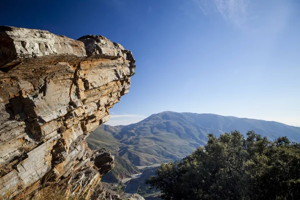Alpujarra dağlar görünümü