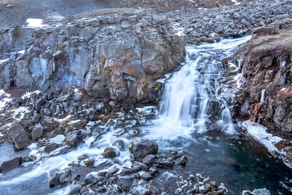 Cachoeira na Islândia — Fotografia de Stock