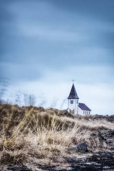 Vieille église rurale en Islande — Photo