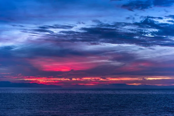 Schönen kalifornischen Ozean Sonnenaufgang — Stockfoto