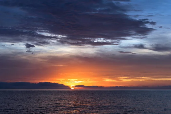 Bela Califórnia oceano nascer do sol — Fotografia de Stock